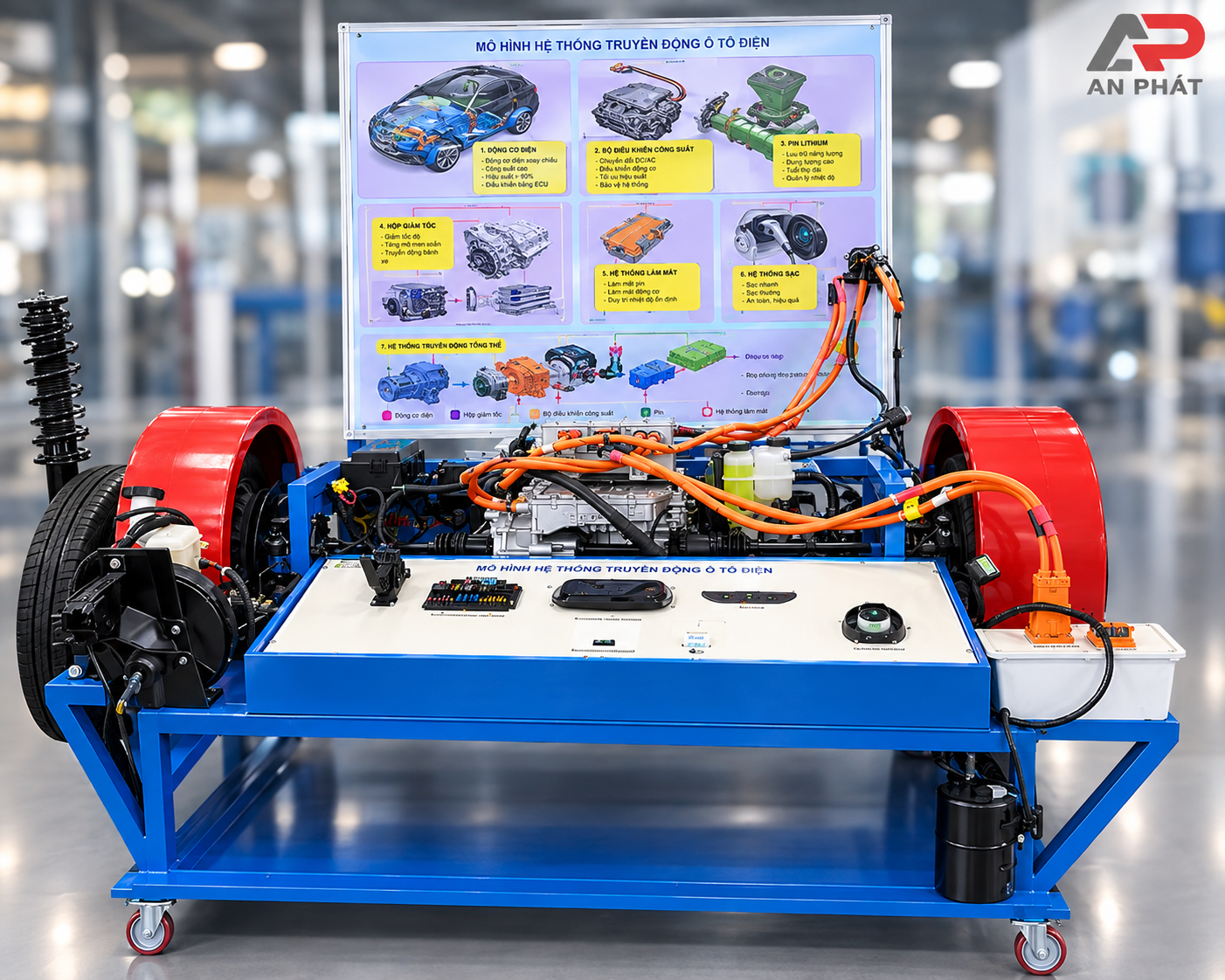 Bàn Giao Hệ Thống Mô Hình Thiết Bị Đào Tạo Ô Tô Công Nghệ Cao & Xe Hybrid – Dự Án Quảng Ngãi